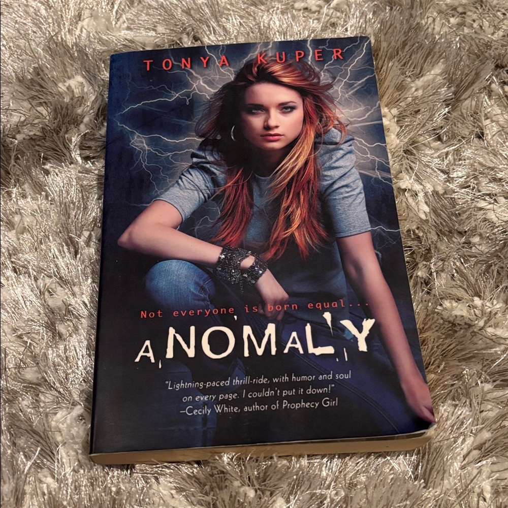 Anomaly Book by Tonya Kuper